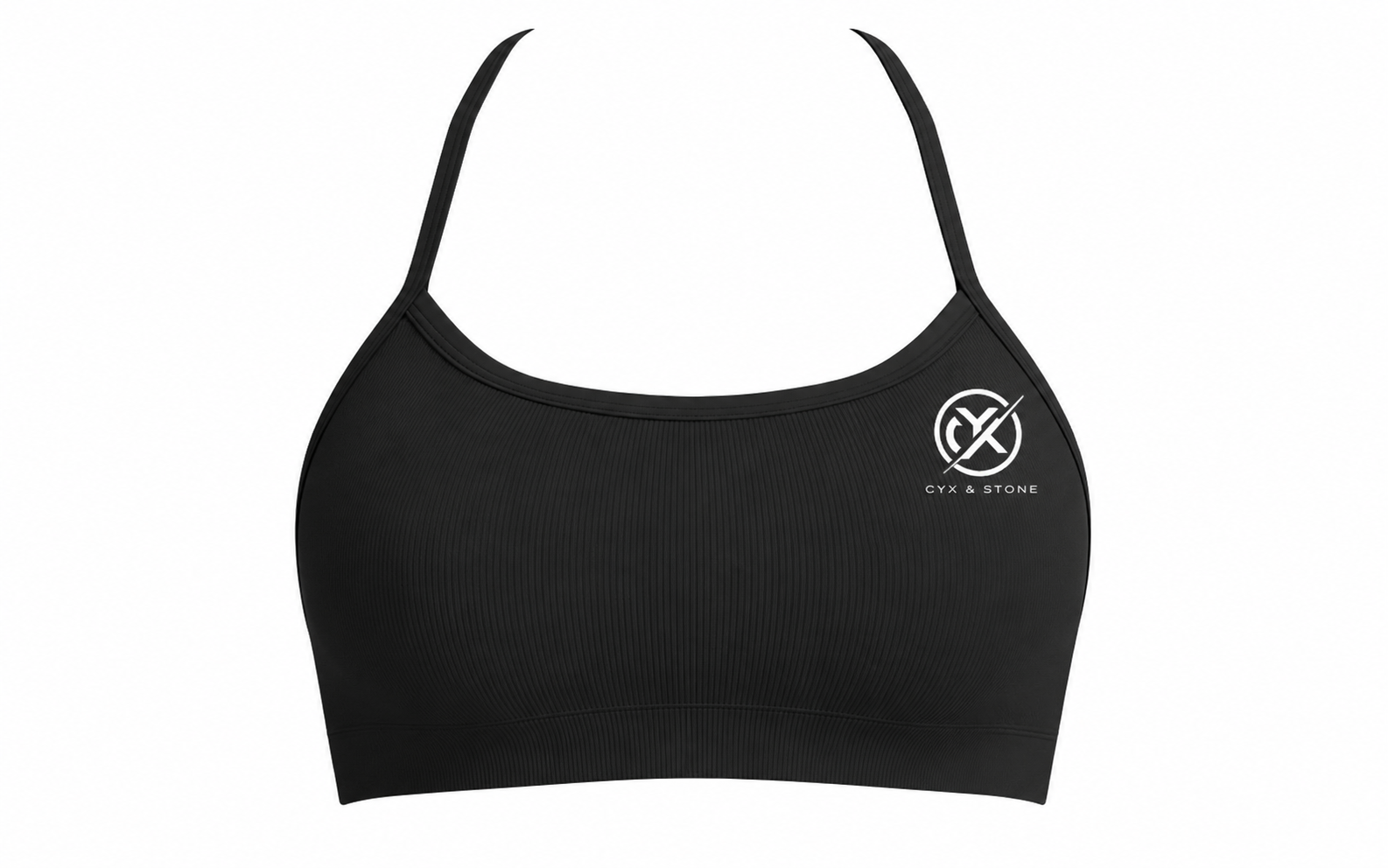 Cyx & Stone Essential Sports Bra – Black